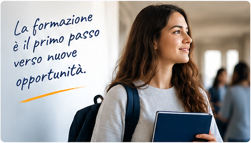 La formazione è il primo passo verso nuove opportunità